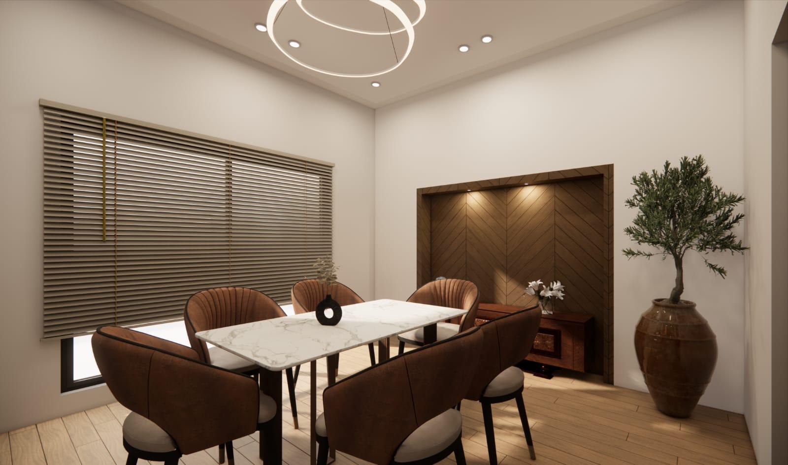 F-11 house newly constructed dinning room by hassan and hussain enterprises